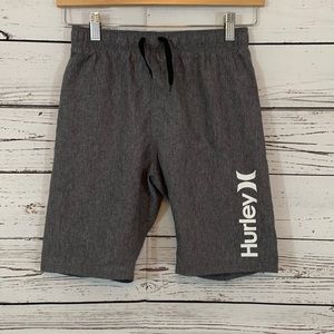 Hurley Youth Boys M Gray Board Shorts